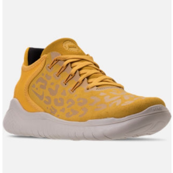 🐆Nike free run 2018 wild suede sneakers